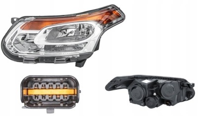 Фара лампа citroen c3 picasso 08- hella l+p фото №1