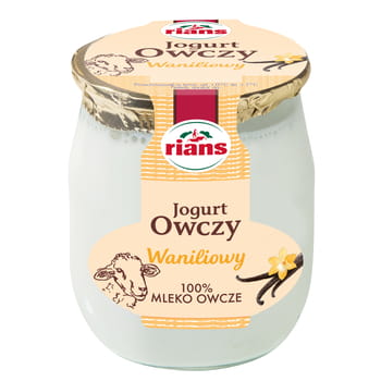 Jogurt owczy waniliowy Rians 115g