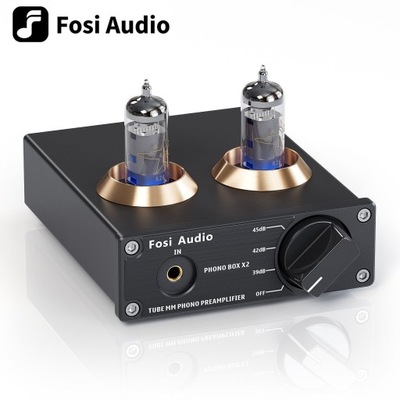 Przedwzmacniacz Lampowy Fosi Audio Box X2 Hi-Fi Przedwzmacniacz Gramofonowy