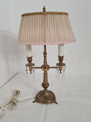 Lampa z kryształkami Lampeczka