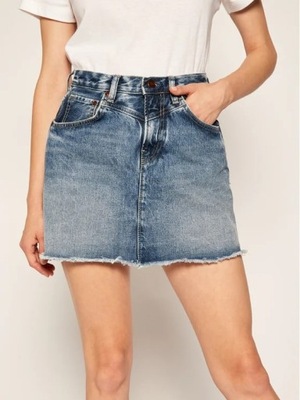 PEPE JEANS JEANSOWA SPÓDNICA MINI (M)