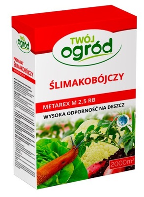 ŚRODEK TRUTKA NA ŚLIMAKI 1 KG WODOODPORNA