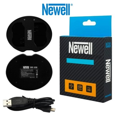 Ładowarka dwukanałowa Newell SDC-USB do akumulatorów EN-EL15