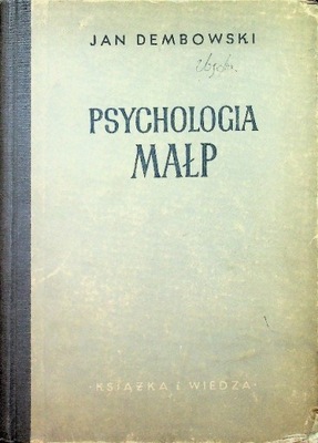 Jan Dembowski - Psychologia małp