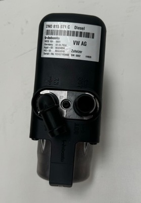 Vw crafter ii webasto обігрівач додатковий обігрівач 2n0815071c фото №1