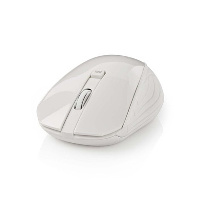 Nedis Wireless Mouse 800-1600dpi White