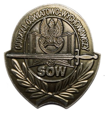 Odznaka Oddział Oświatowo Wychowawczy SOW III RP