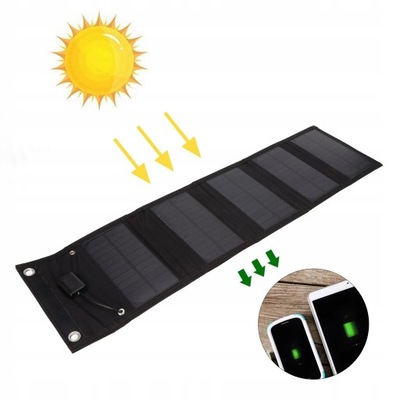 ŁADOWARKA SOLARNA PANEL SŁONECZNY 15W 5.2V