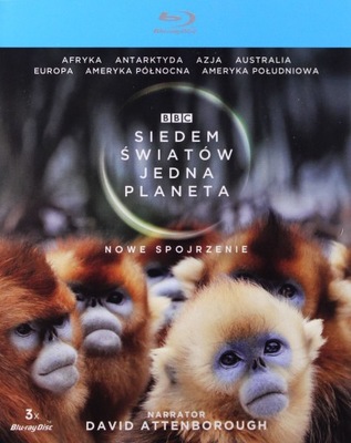 SIEDEM ŚWIATÓW. JEDNA PLANETA (BBC) [3XBLU-RAY]