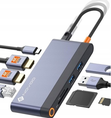Hub USB NOVOO RM8F PRO