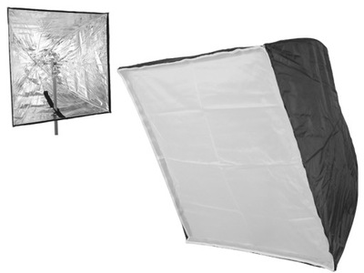 SOFTBOX 60 x 60 cm reporterski do lamp parasolka