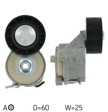 SKF НАТЯГУВАЧ РЕМЕНЯ WIELOROWK. CITROEN 1,6HDI 05-