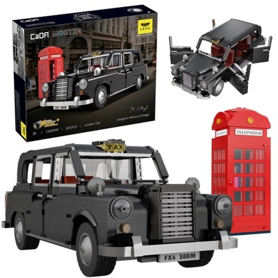 Klocki CADA Master model auta 32 cm samochód LEVC London Taxi londyńska tak