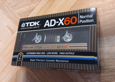 TDK AD-X 60 2PACK Kaseta magnetofonowa