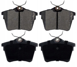 Citroen c5 iii peugeot 407 тормозные колодки тормозные задняя фото №1