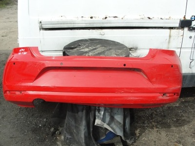 Бампер задняя volkswagen polo v lift фото №1