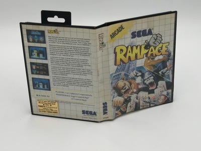 Gra Sega Master System RAMPAGE