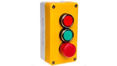 Kaseta Sterownicza EMAS 3 Przyciski Bezpieczeństwa STOP START IP65 T0-P3C1A