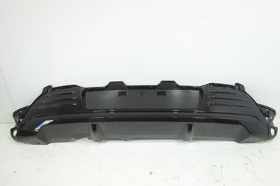 Накладка бампера дифузор задня renault clio iv rs фото №1