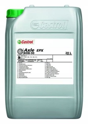 CASTROL 80W90 20L. TRANSMAX AXLE EPX 