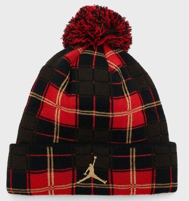 Nike Air JORDAN Plaid Pom Beanie 9A0720-023 - czapka zimowa kratka
