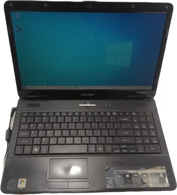 LAPTOP EMACHINES E725 WIND10/INTEL PENTIUM/250GB/3GB