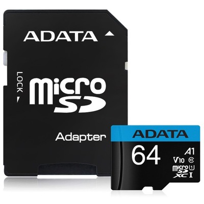 Karta pamięci microSDXC 64 GB do Telefonu Adapter