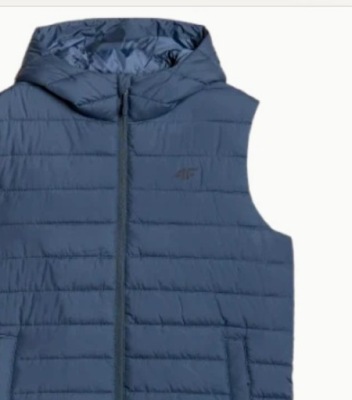 4F kamizelka męska KAMIZELKA niebieski rozmiar M