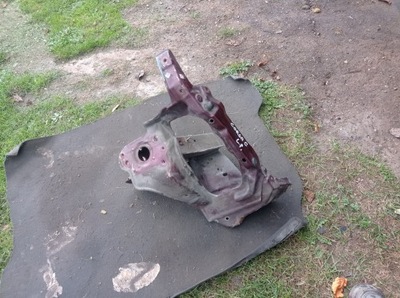 Opel corsa c - панель фары лонжерон левый перед фото №1