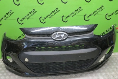 Hyundai i10 бампер передній решітка радіатора 2014 2015 2016- фото №1