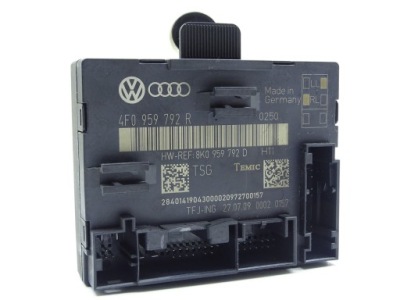 Блок керування модуль двері правий перед audi q7 4l 4f0959792r фото №1