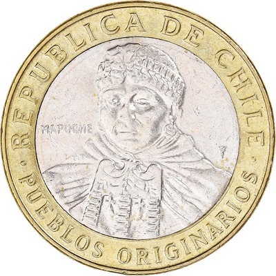 Moneta, Chile, 100 Pesos, 2015
