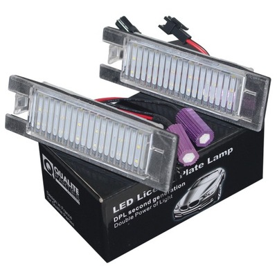 Фонари led подсветка номерного знака регистрационный fiat tipo 16- фото №1