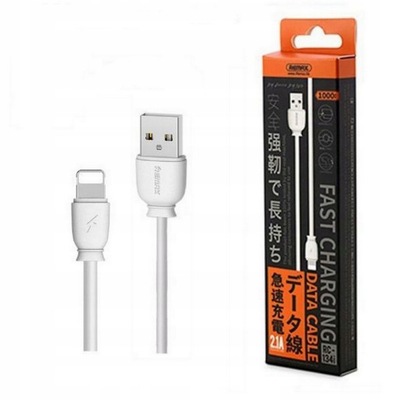 KABEL REMAX USB-LIGHTNING Przewód do IPHONE 2,1A 1M