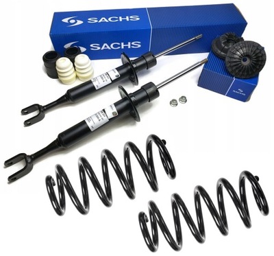 SIDE MEMBERS AIR BAGS SPRING FRONT AUDI A6 C6 SACHS ZAW. SPORTS TYPE 1BE  