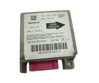 SENSOR MÓDULO BOLSAS DE AIRE OPEL CORSA B 90532628BF  