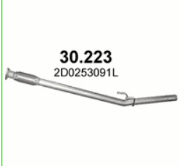 Труба колекторна vw lt 30.223 фото №1