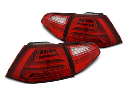 ФОНАРИ DIODOWE VW GOLF VII 7 13- RED WHITE LED (СВЕТОДИОД ) BAR