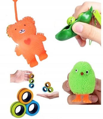 Zabawki antystresowe zestawy tangle tanie tanio