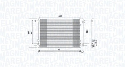 KONDENSATORIUS AUDI A3 (8V1, 8VK)1.0 TFSI 