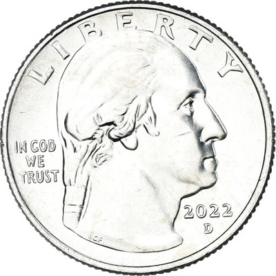 Moneta, USA, quarter dollar, 2022, Denver, Anna Ma