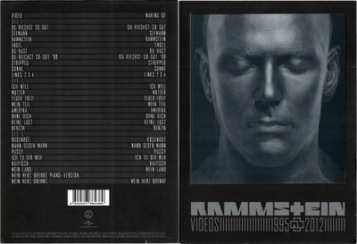 RAMMSTEIN Videos 1995-2012 DIGIPACK 3xDVD BOX [EU]