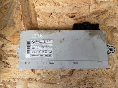 Bmw 3 e90 модуль комфорта 6943791 фото №1