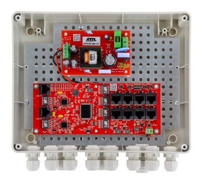 Switch Zewnętrzny POE 8 kamer IP-8-20-L2 ATTE