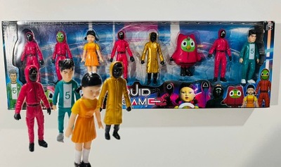 Zestaw Figurek Squid Game POSTACIE SQUID GAME 8szt
