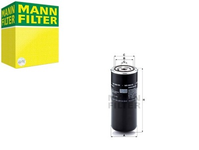 FILTRAS HIDRAULINIS AGRO MANN-FILTER 