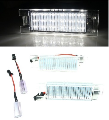 Фонари подсветка номерного знака led alfa romeo 147 156 159 166 фото №1