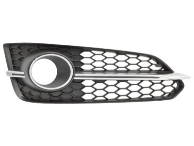 Audi a8 d4 2013-2017 решітка радіатора бампера права 4h0807680ab3fz фото №1