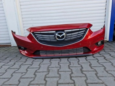 Mazda 6 vi gj бампер передні  передній решітка радіатора фото №1
