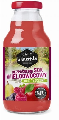 Sady Wincenta Sok wieloowocowy butelka 330 ml